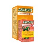 Pack Ascovit with Vitamin C and orange flavor 100 mg x 60 tablets + Ascovit with Vitamin C and strawberry flavor 100 mg x 20 tablets, Perrigo