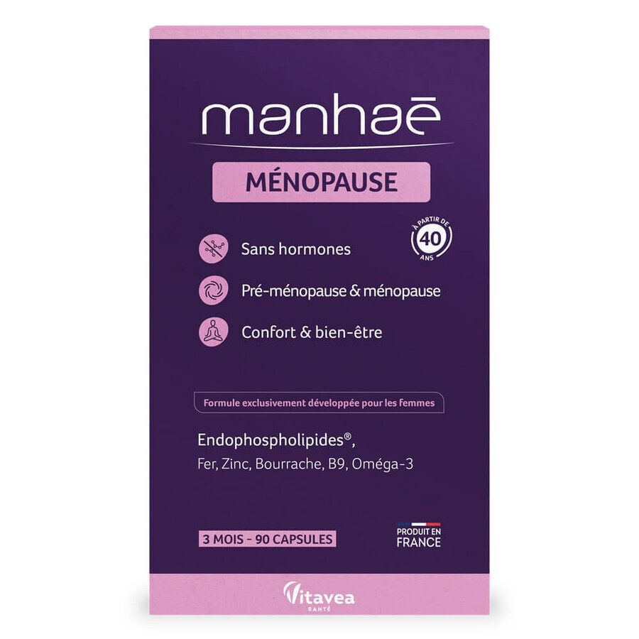 Menopause, 90 capsule moi, Manhae