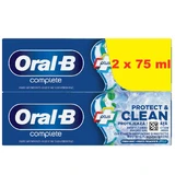 Oral-B Complete Protect&Clean Toothpaste Pack, 2 x 75 ml, Oral-B