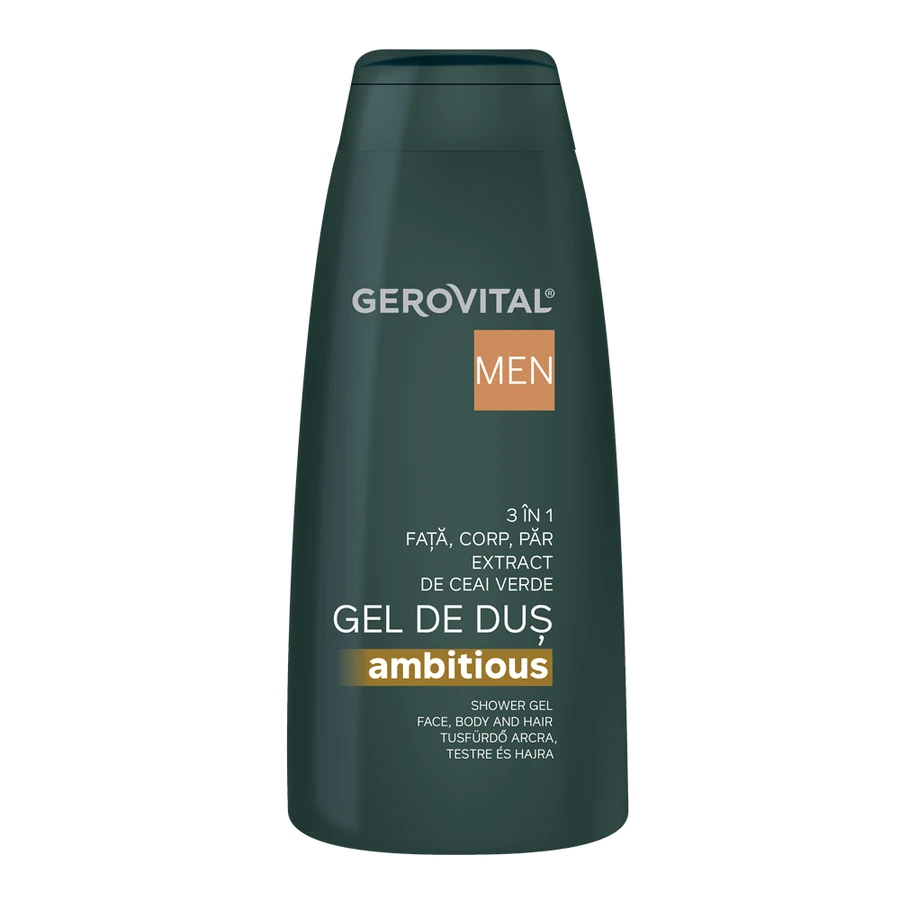 Men Ambitious 3 in 1 douchegel voor mannen, 400 ml, Gerovital