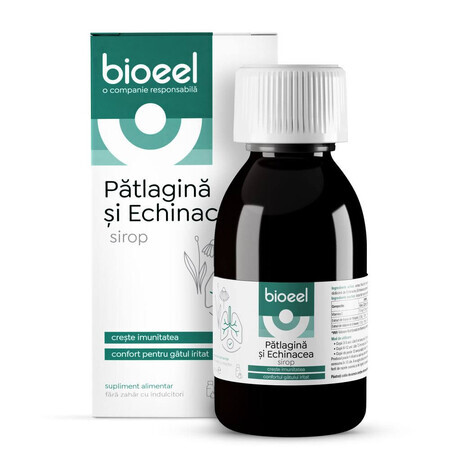 Heermoes en echinacea siroop, 120 ml, Bioeel