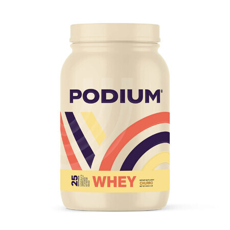 Podium Whey Protein, Protéine de lactosérum avec arôme de churro, 918 g