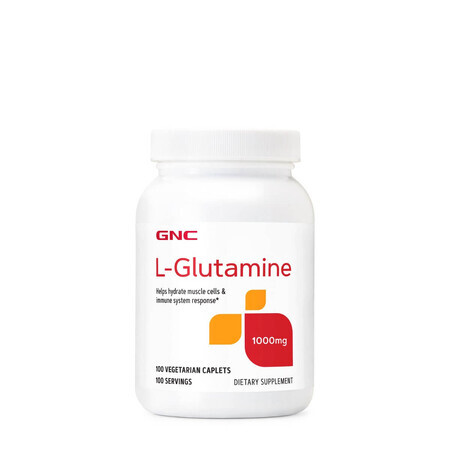 Gnc L-glutamine 1000 Mg, L-glutamine, 100 Cps