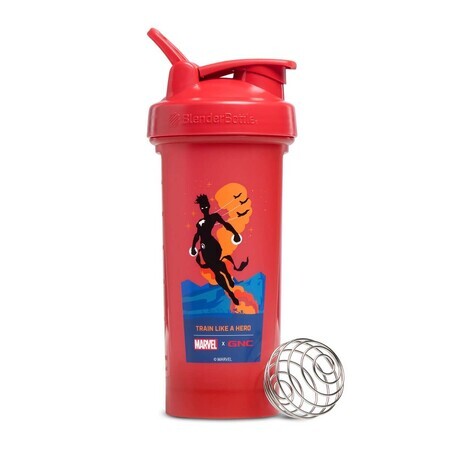 Gnc Blender Shaker Fles Shaker Classic Captain Marvel Editie, 828 Ml