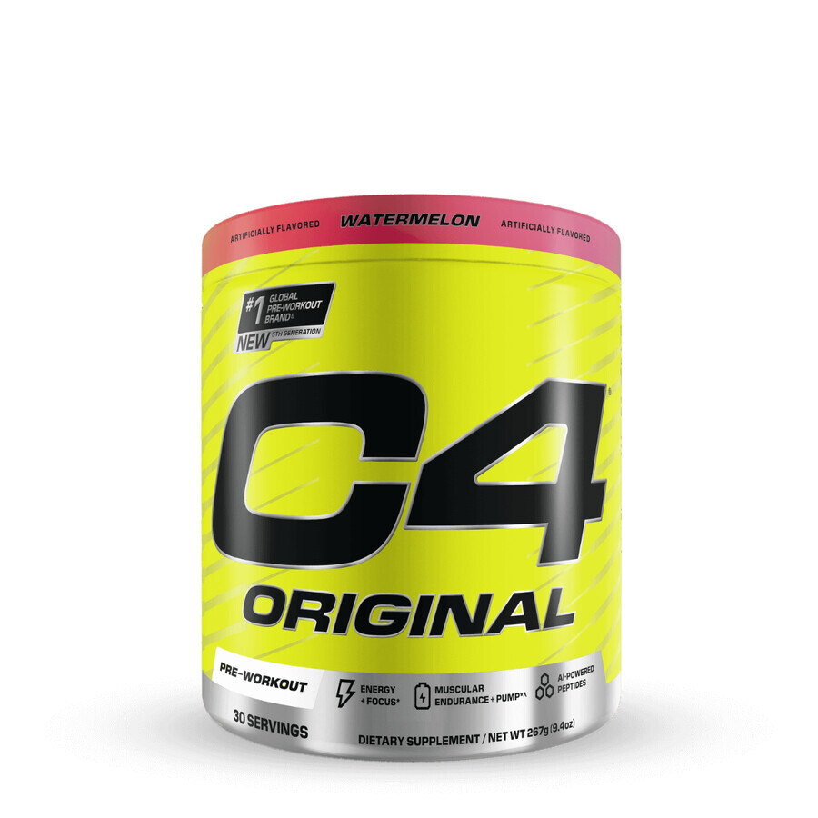 Cellucor C4 Original, Pre-workout Cu Aroma De Pepene, 267 G