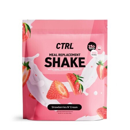 Ctrl Protein Shake with Strawberry Toast and Whipped Cream Flavored Toast, 900 G