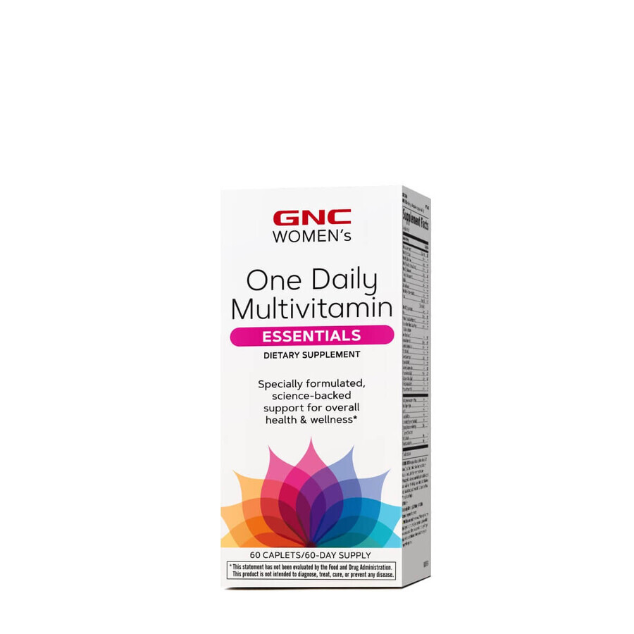 Gnc Women's One Daily Multivitamin Essentials, Multivitamin Complex For Women, 60 Tb