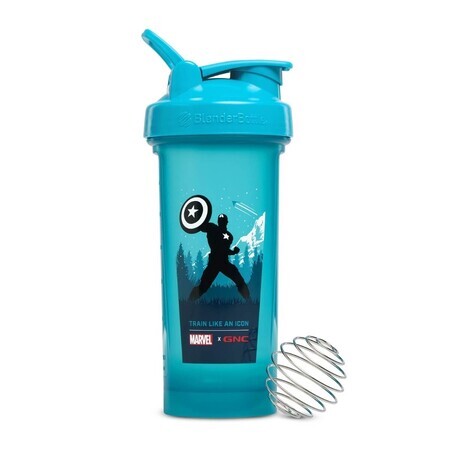 Gnc Blender Shaker Fles Shaker Classic Captain America Editie, 828 Ml