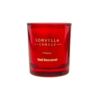 Premium scented candle SORVELLA RED BACCARAT, 170 gr