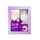 Splash Bath geschenkset, badschuim, tablet en bruisende donuts, Blueberry, Inuwet 4 stuks