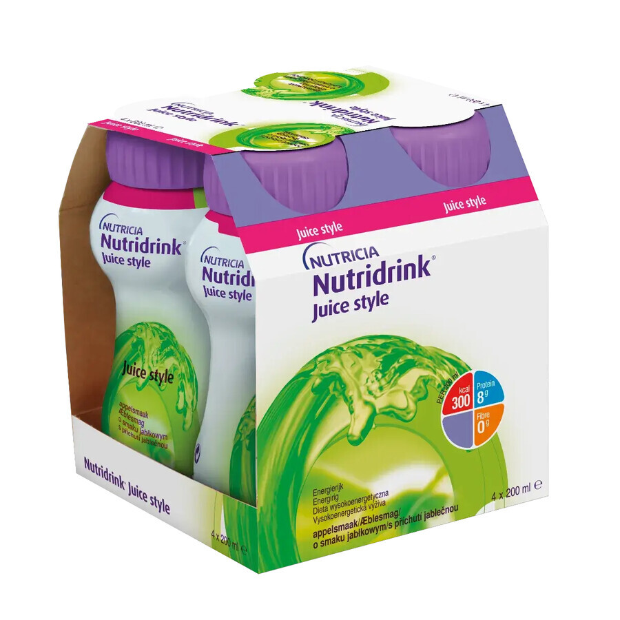 Nutridrink Sap Stijl Appel