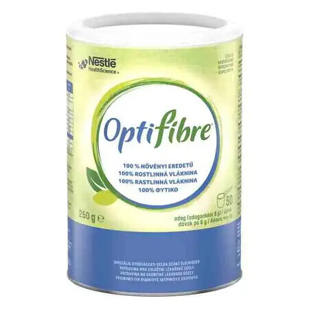 Optifiber 100% natural soluble fiber PHGG 125g