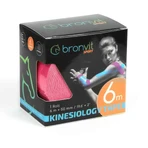 BronVit Sport Kinesio Tape classic pink 5cmx6m
