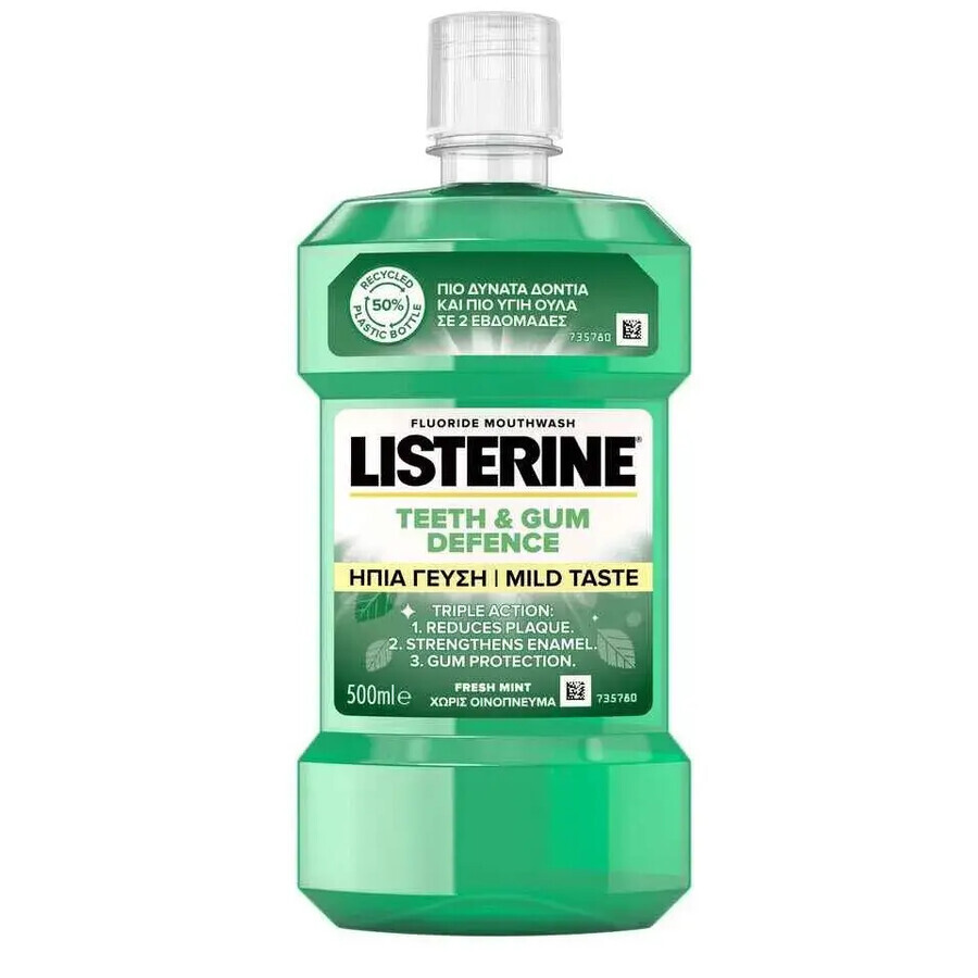 Listerine voor tanden en tandvlees Zachte smaak