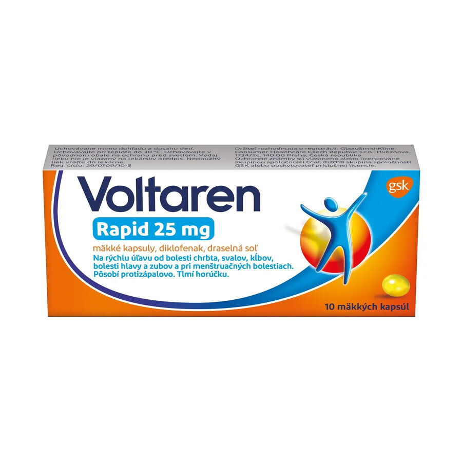 Voltaren Rapid 25 mg capsule me