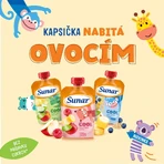 Sunar Koudfruitcapsule framboos, banaan, appel 12m+ 120 g