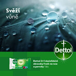 Dettol 2-in-1 Hand and Surface Disinfecting Wipes 15 pcs