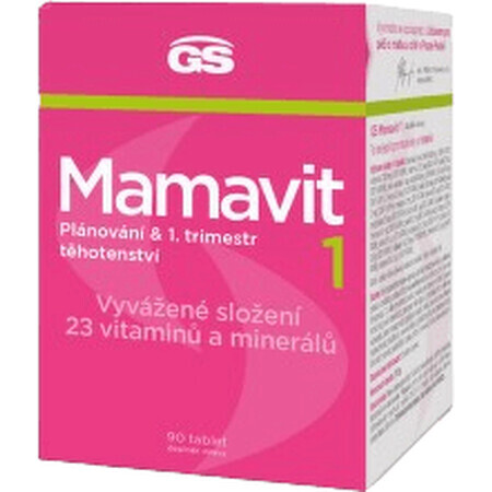 GS Mamavit 1 Pianificazione e primo trimestre 90 compresse