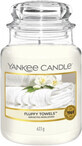 Yankee Candle Candle grote pluizige handdoeken 623 g