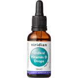 Viridian Viridikid Vitamine D druppels 400IU 30 ml