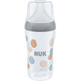 Nuk Perfect Match Flasche mit Temperaturkontrolle, grau 260 ml