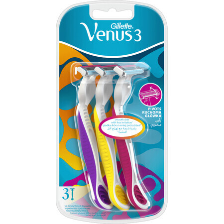 Gillette Venus Venus Simply 3 Wegwerpscheerapparaat Multicolour 3 stuks