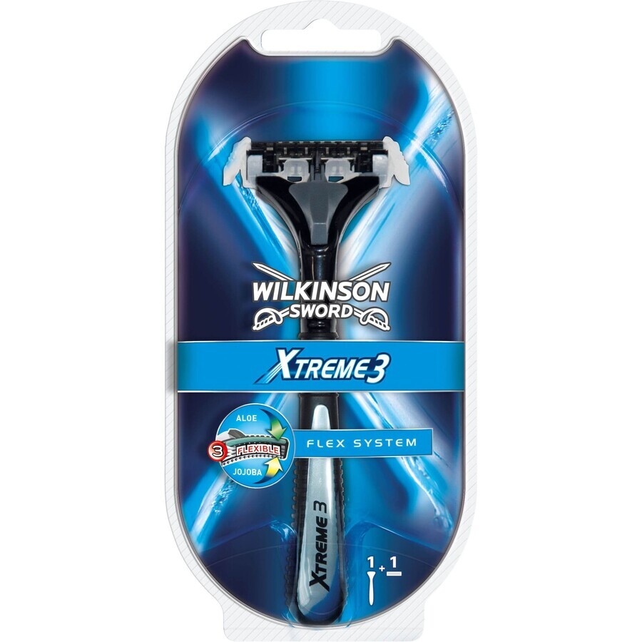 Wilkinson Sword Xtreme3 System shaver + 1 spare head