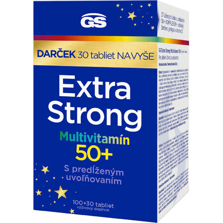 GS Extra Sterke Multivitamine 50+ kado 2023 100+30 tabletten