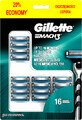 Gillette Mach3 Vervangingskoppen 16 stuks