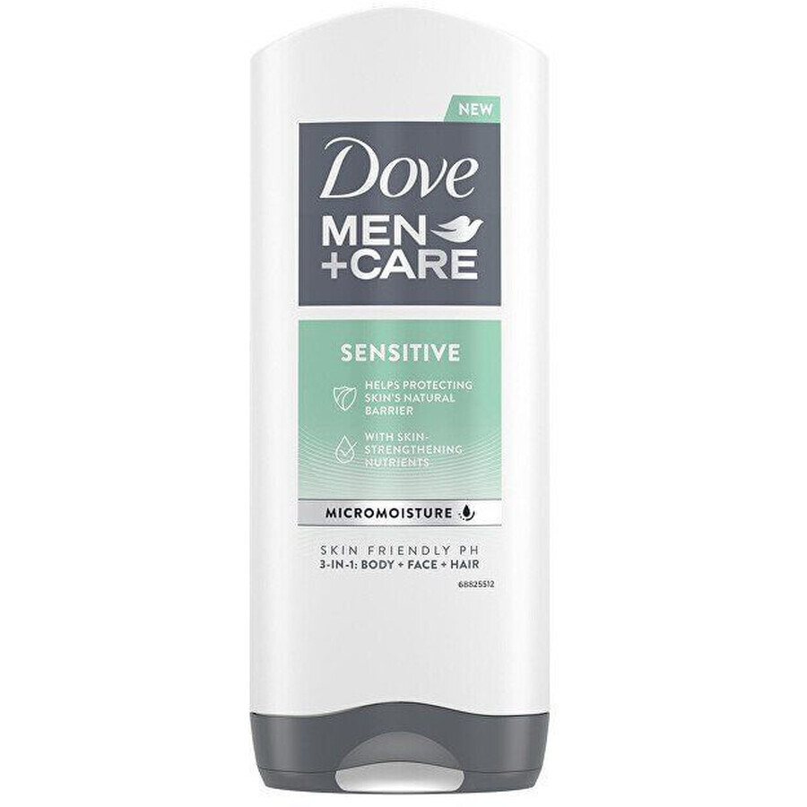 Gel de ducha Dove Men Sensitive 250 ml