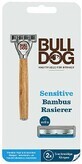 Bulldog Huidverzorging Bamboo Sensitive scheerapparaat + 2 vervangingshoofden