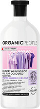 Organic People Eco wasgel voor gekleurd wasgoed, magnolia en zeezout 1000 ml