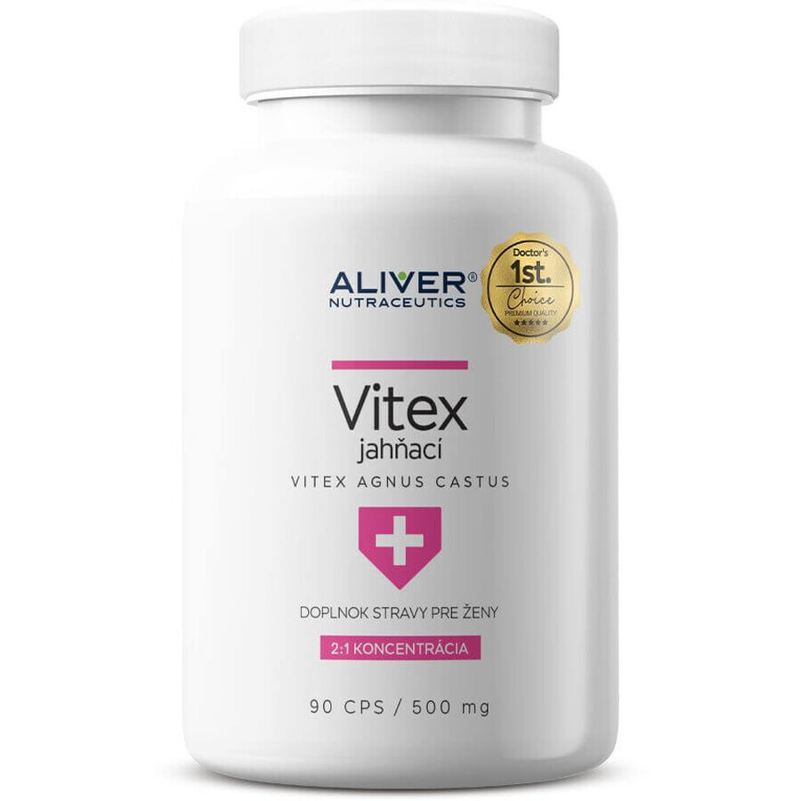 Aliver Nutraceutics VITEX Agnus Castus 90 capsules