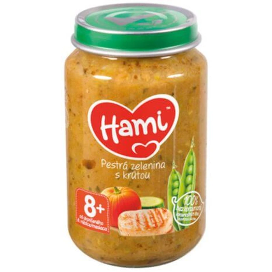 Hami Gemengde Groentenpuree met wortel 200 g