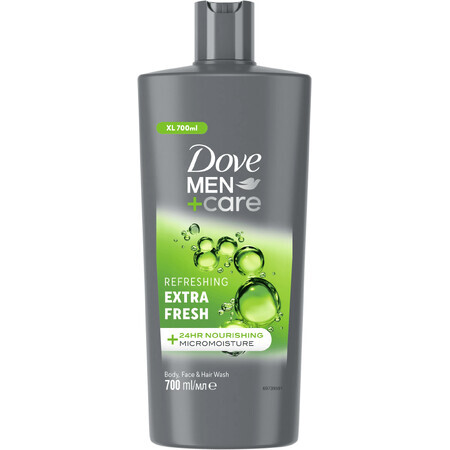 Gel de ducha Dove Men+Care Extra Fresh 700 ml