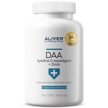 Aliver Nutraceutics DAA 120 gélules