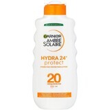 Garnier Ambre Solaire Lozione solare media per pelli leggermente abbronzate con OF 20, 200 ml