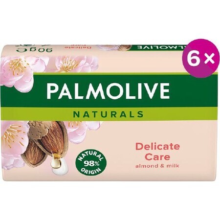 Zeep Palmolive Naturals Amandel 6 x 90 g