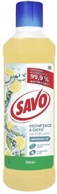 Vloer desinfectie- en reinigingsmiddel Savo Lemon 1 liter