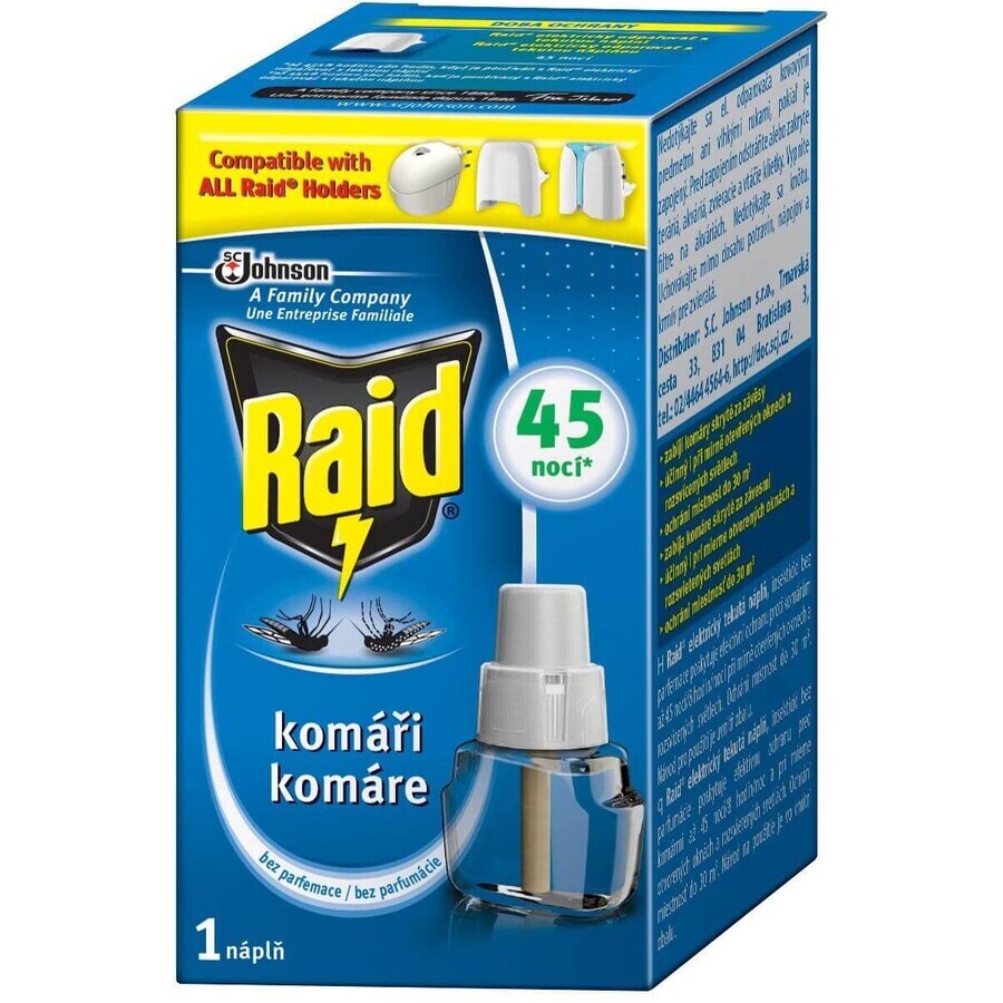 Raid electric refill lichid 45 nopți 27 ml