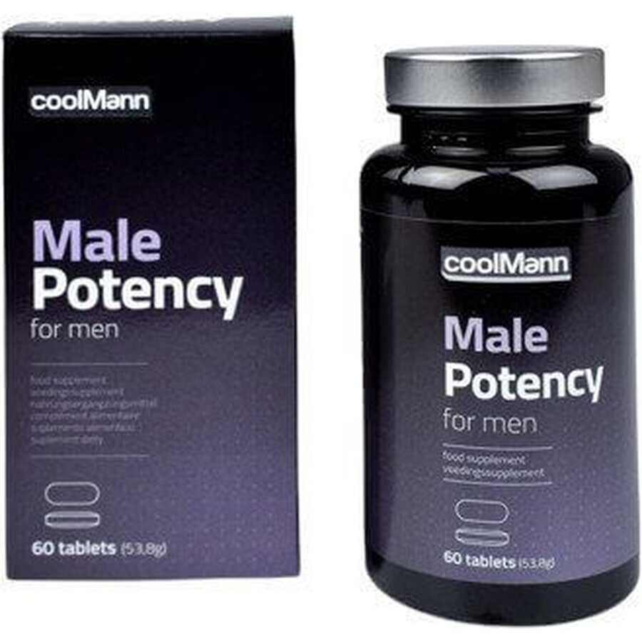 Cobeco afrodisiacum tabletten CoolMann Male Potency 60 tabletten