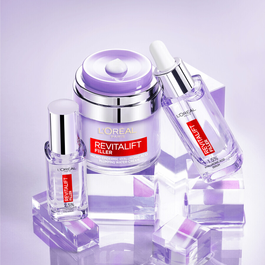 L'Oréal Paris Revitalift Filler Serum mit Hyaluronsäure Set 2 Stück