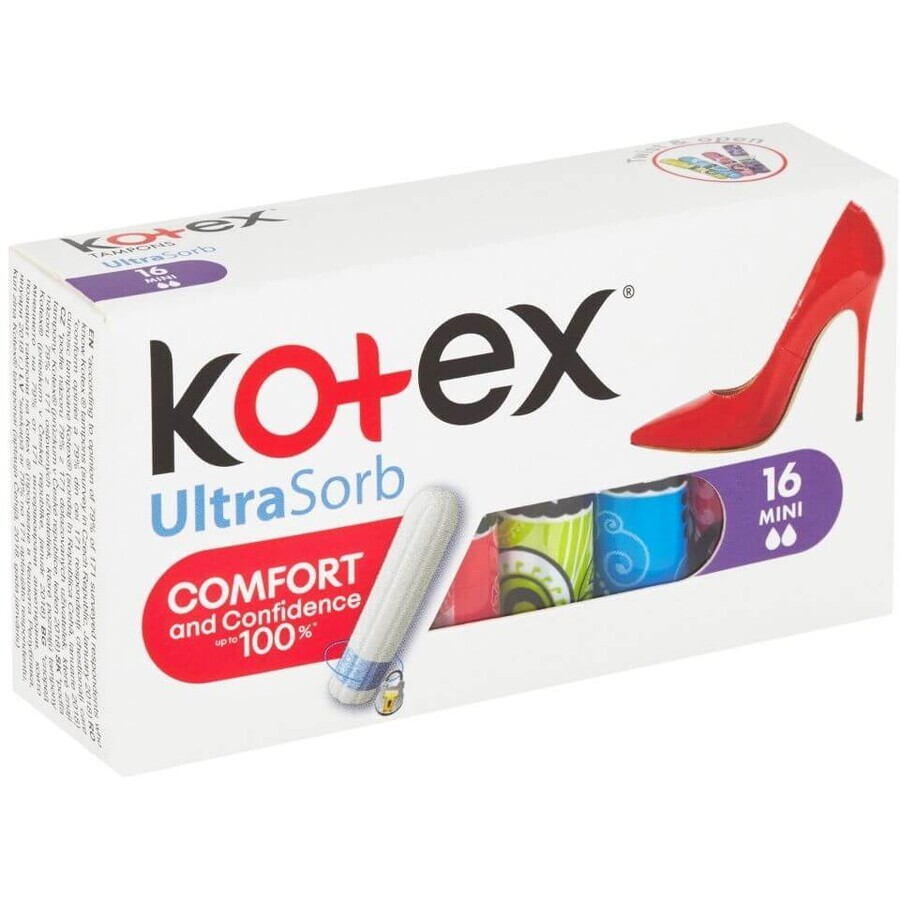 Tampoane Kotex UltraSorb Mini Tampoane sanitare 16 buc