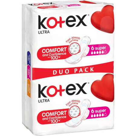 Kotex ® Ultra Super 12 unidades