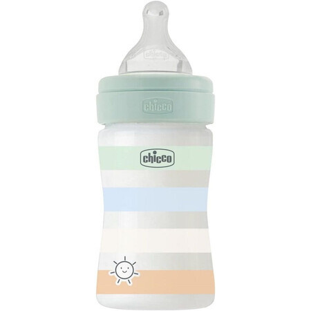 Chicco welzijn Siliconen Babyfles welzijn Babyfles jongen 150 ml