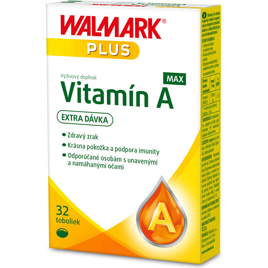 Walmark Vitamin A MAX 32 capsules