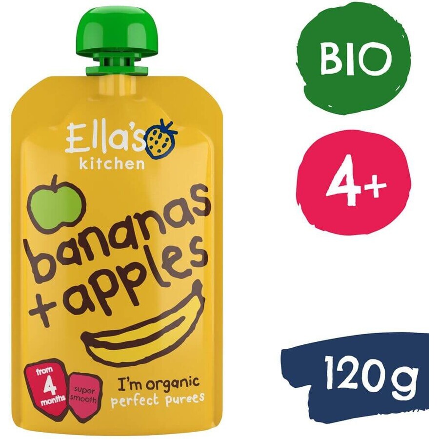 Ella's Kitchen Pomme et banane bio 120 g