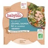 Babybio meniu de legume cu somon și orez 260 g