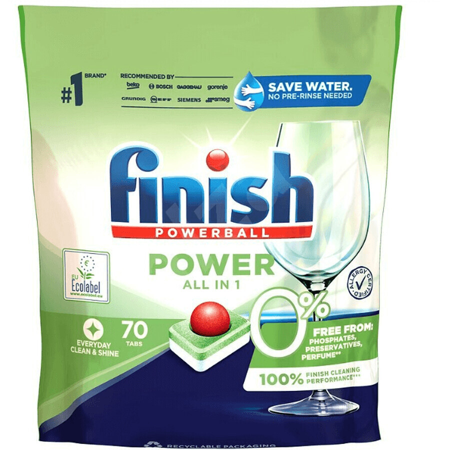 Finish All in1 ECO 70 comprimés