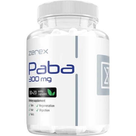 Zerex Paba - voor sterk en glanzend haar 100 zachte capsules